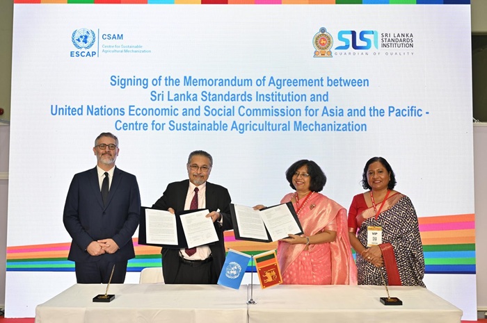Sri Lanka signs landmark agreement to enhance agricultural machinery standards