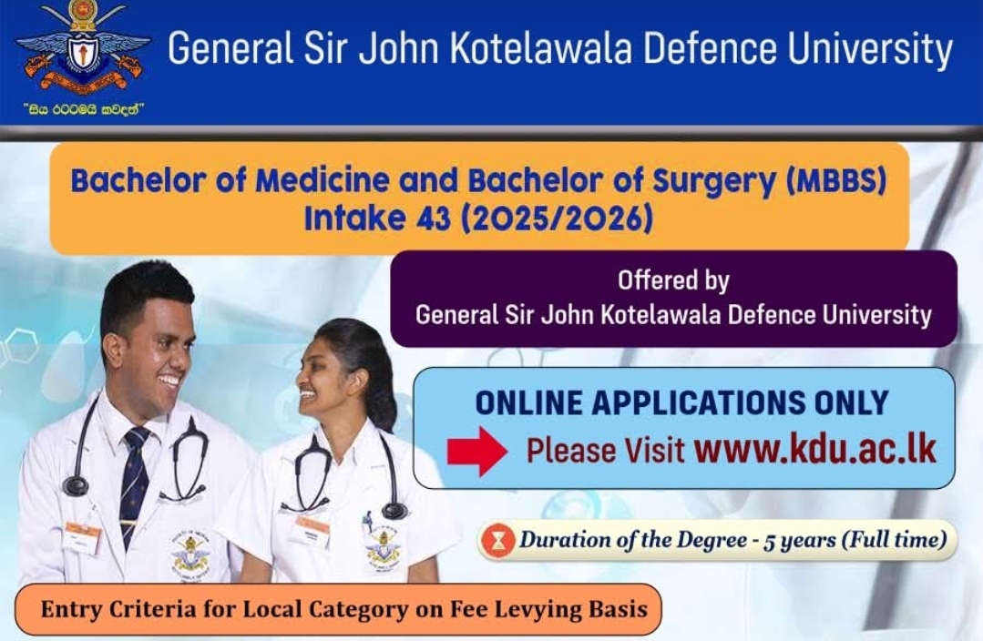 Local students can apply again: KDU U-turn on MBBS Entry