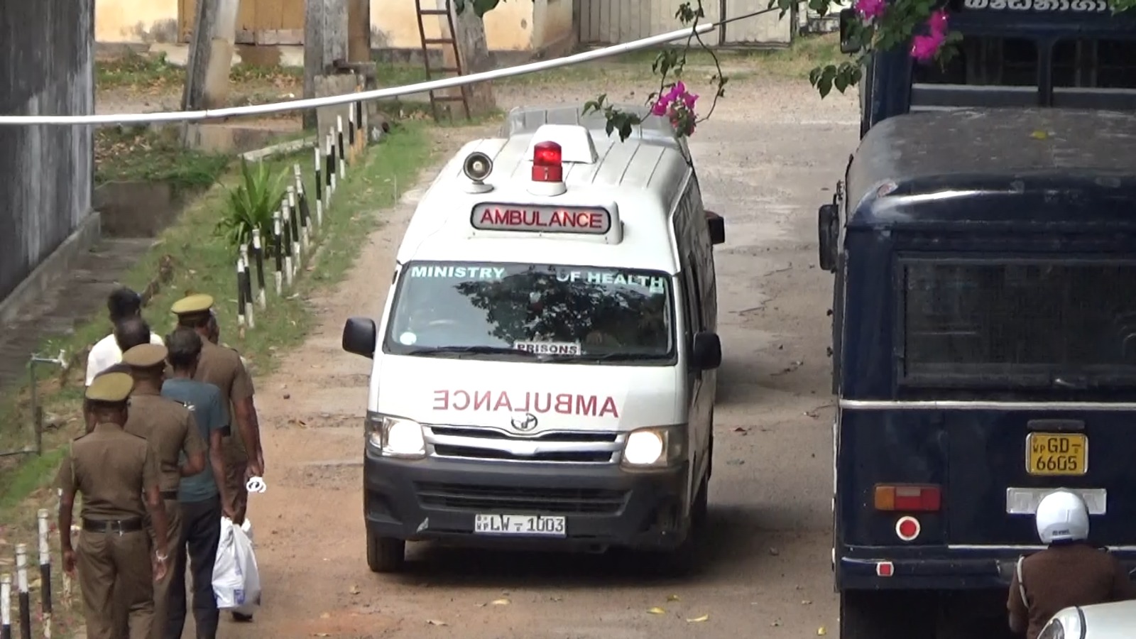 Ranil transferred to National Hospital