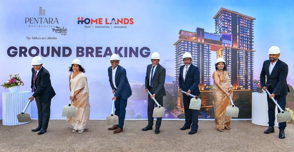 Chairman, Condominium Management Authority - Eng. (Mr) Bandula Karunarathne, Director, Home Lands Group - Mrs. Harshani Herath, Chairman/Managing Director, Home Lands Group - Mr. Nalin Herath, Minister of Urban Development, Construction and Housing, Hon. Anura Karunathilaka, Chairman, Urban Development Authority - Eng. (Mr) Kumudu Lal, Director General, Board of Investment - Mrs. Renuka M Weerakoon, Architect Philip Weeraratne