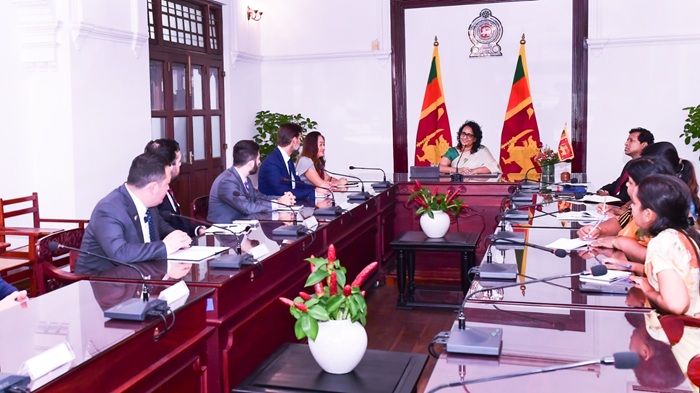 Delegation of the US Congress HDP calls on PM Harini