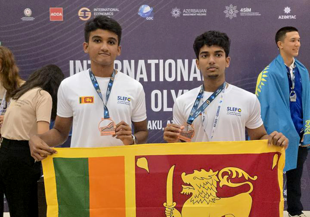 Olympiad - The Bronze Medalists from Sri Lanka