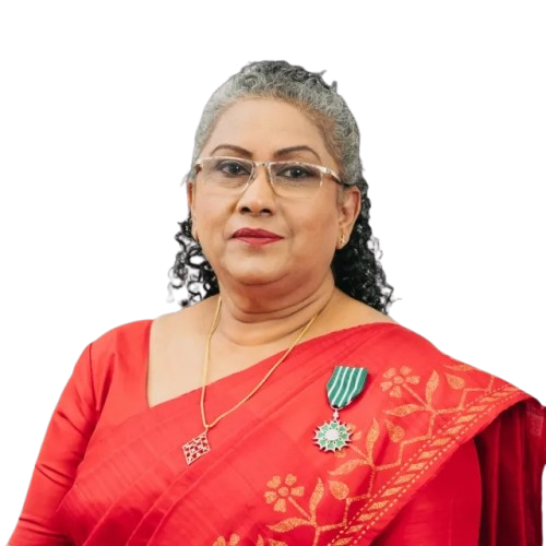 Mrs. Roshani Leanage, the Chairperson of International Academy of Fashion (IAF) and Mod’Art International, Sri Lanka