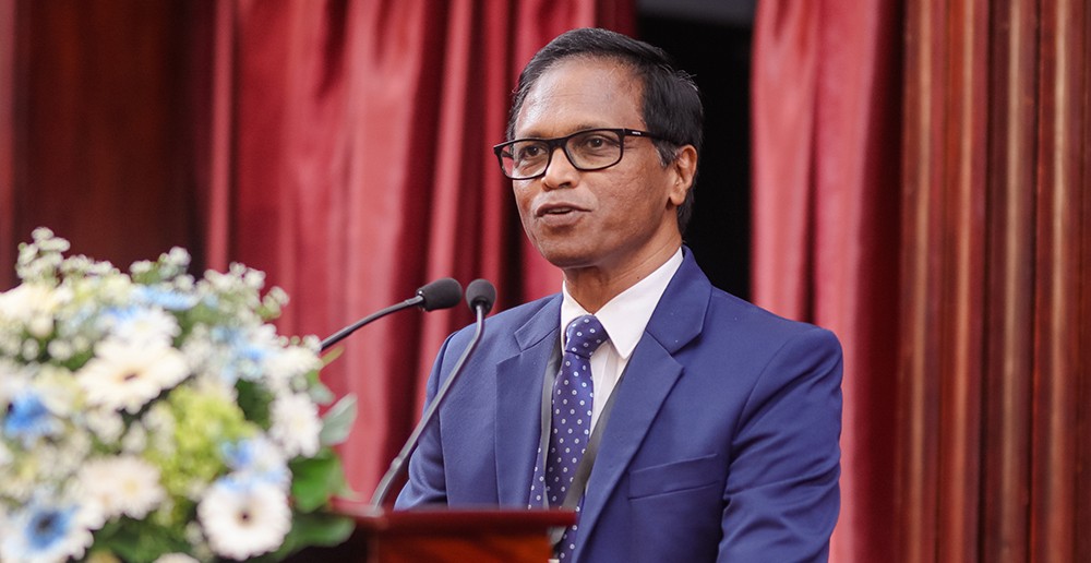 Prof. A. K. W. Jayawardane – The chairman of Commercial Bank