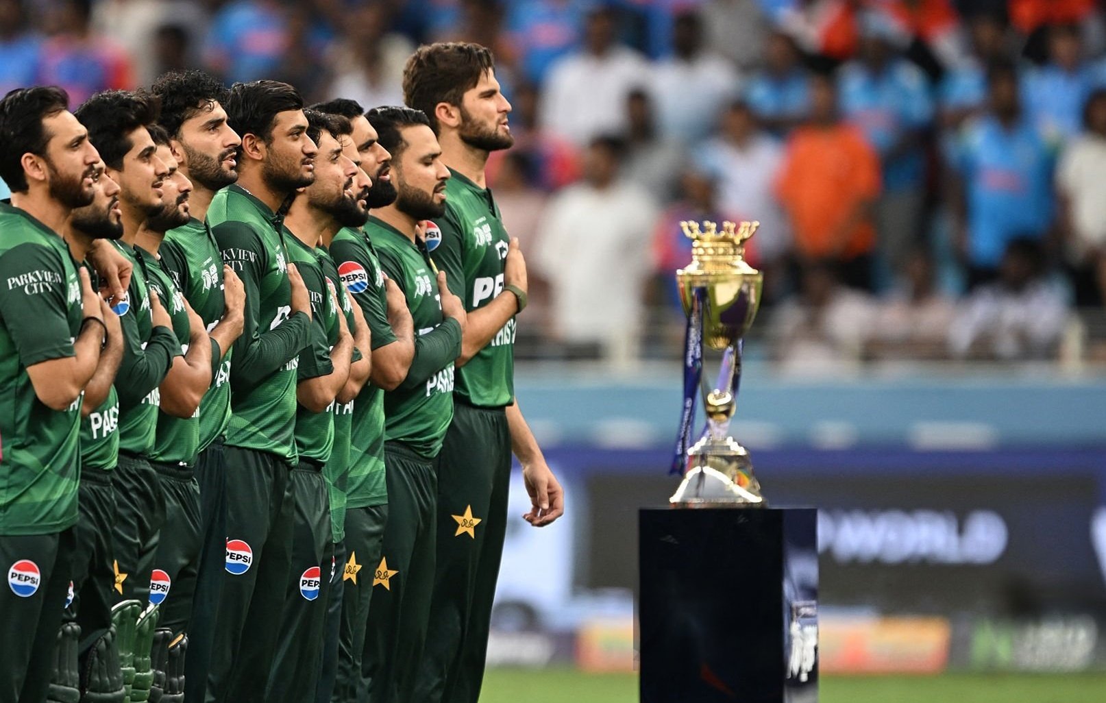 Asia Cup : Pakistan team absent from Dubai Stadium