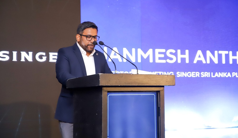Janmesh Anthony, Marketing Director - Singer (Sri Lanka) PLC