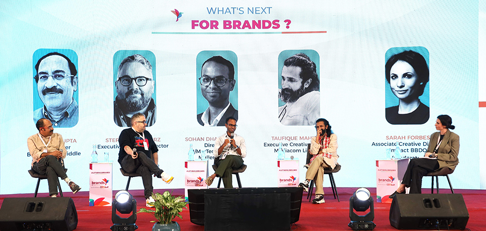 From left: Naresh Gupta, Co-Founder, Bang in the Middle – Delhi, Stephan Schwarz, Executive Creative Director, LePub – Singapore, Dr. Sohan Dharmarajah, Chief Technology Officer and Director of AI/MarTech Services, MullenLowe – Sri Lanka, Taufique Mahmud, Executive Creative Director, Mediacom Limited – Bangladesh and Sarah Forbes, Associate Creative Director, Impact BBDO – UAE