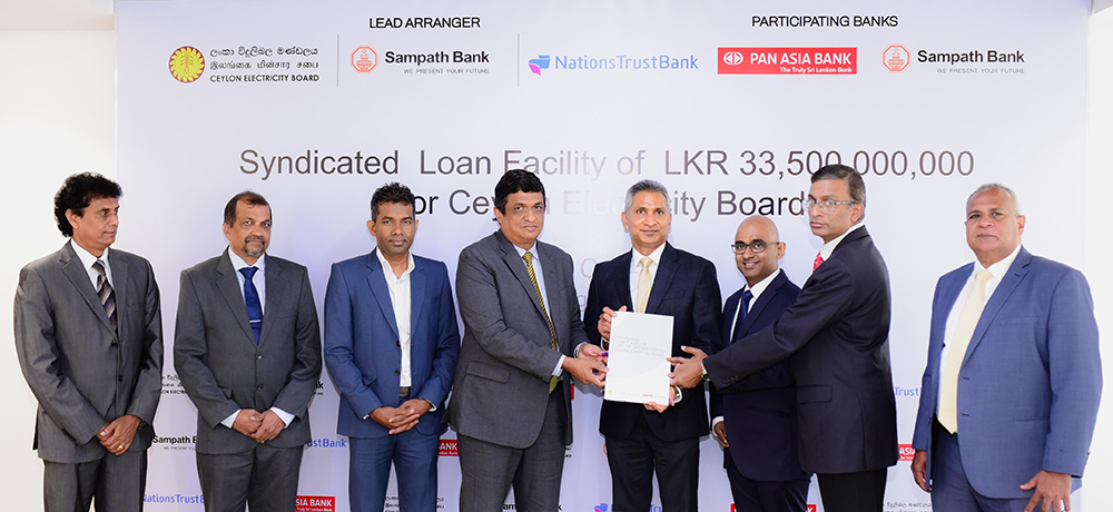 Sampath Bank Leads Rs 33.5Bn Syndicated Loan Facility for Ceylon Electricity Board