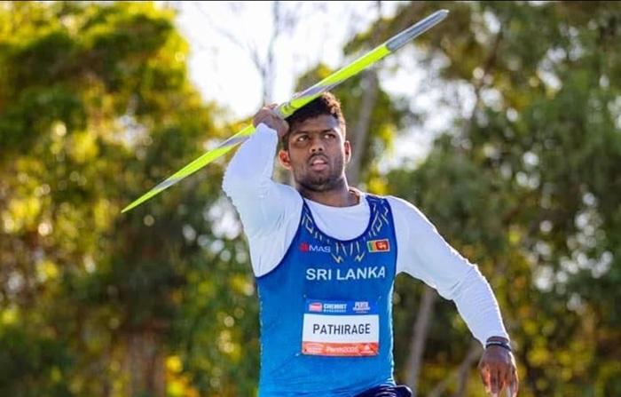 Sri Lanka’s Rumesh Tharanga placed 7th in World Athletics javelin finals