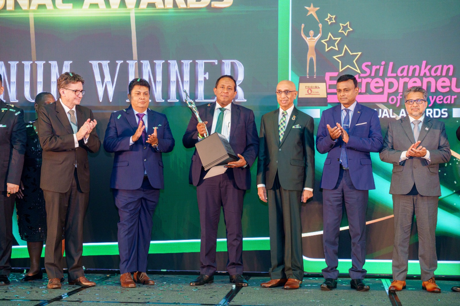 Gamma Interpharm Chairman Kalana Hewamallika Wins Platinum Award at SLEOTY 2025