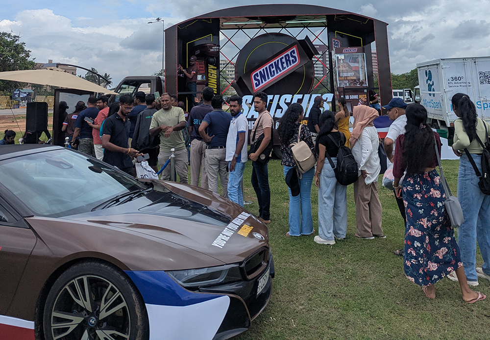 Snickers officially launched in Sri Lanka with island-wide pop-up experience