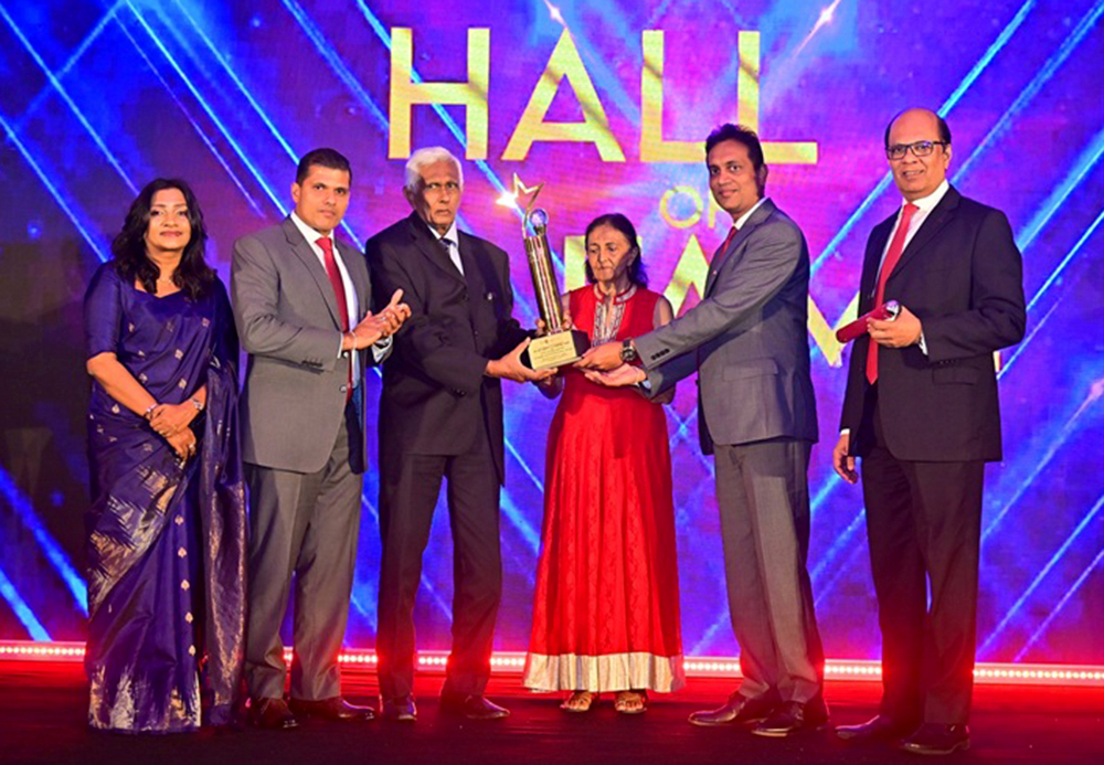 CA Sri Lanka Hall of Fame Recipient