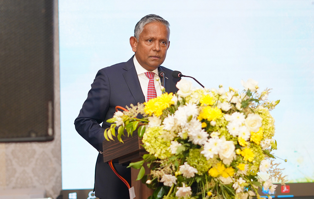 Mr. Dillip Rajakarier – CEO of Minor Hotels & Group CEO of Minor International, addressing the gathering.