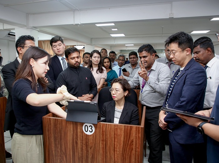 New Electronic Korean Language Exam Centre opened in Thalahena