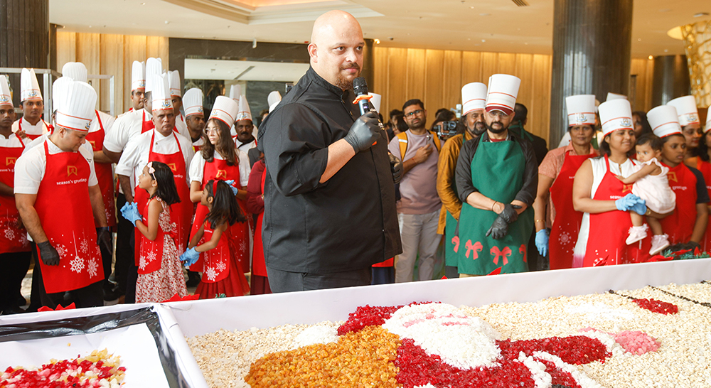 Mr. Keenan McKenzie addressing the gathering