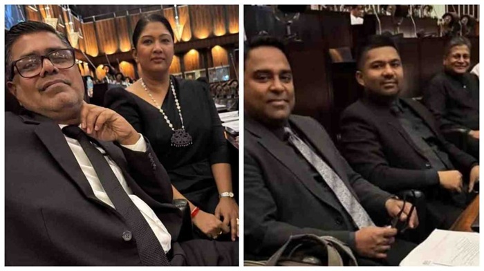 Opposition dons black in Parliament to protest Weligama PS Chairman’s killing
