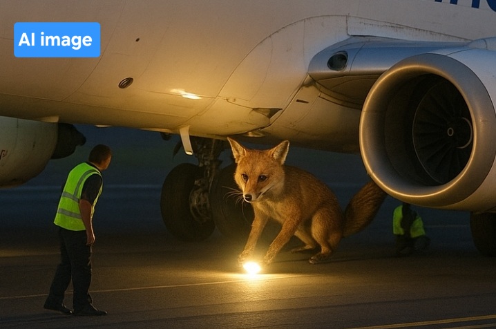 Fox on the runway! Colombo flight averts potential disaster in Dhaka
