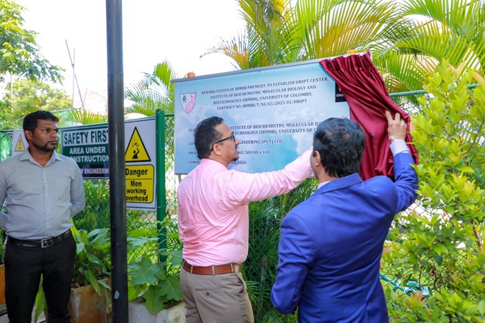 Foundation stone laid for cosmetic product testing lab