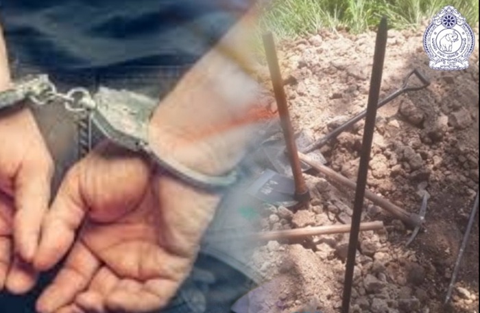 Four arrested for treasure hunting in Polonnaruwa and Kapugollewa