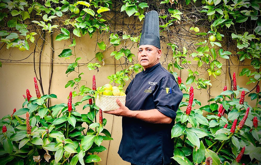 Fresh produce from “Koratuwa” garden.