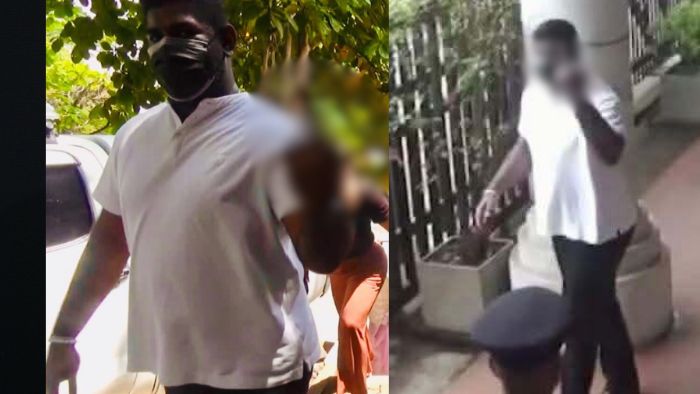 Ramith Rambukwella shows middle finger to media after corruption indictment