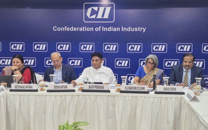 Sajith in India : Meets Indian industry leaders to boost bilateral trade