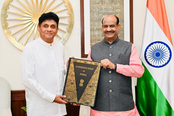 Sajith meets Lok Sabha Speaker to deepen Parliamentary cooperation