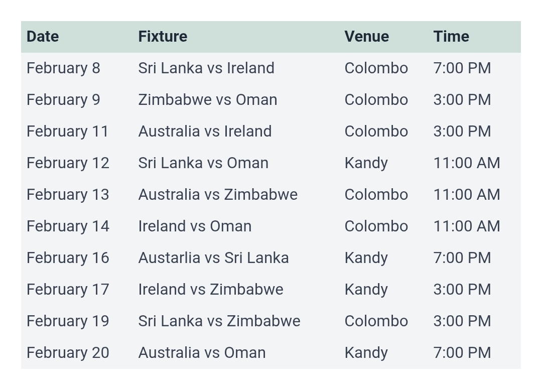 T20 World Cup 2026 : Sri Lanka schedule announced