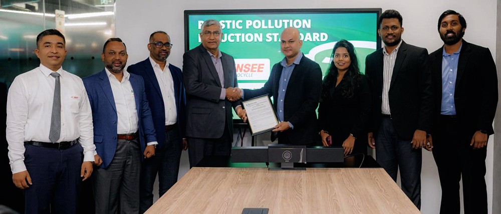 INSEE Ecocycle breaks new ground as the first Sri Lankan company certified under the Global Plastic Pollution Reduction Standard