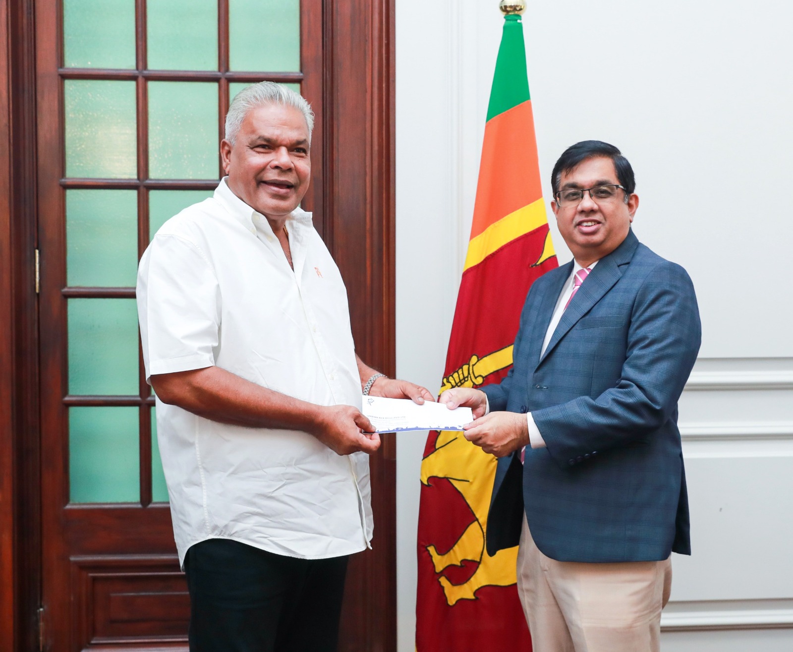 Rs 100 million donation from Dudley Sirisena’s company for ‘Rebuilding Sri Lanka’ Fund