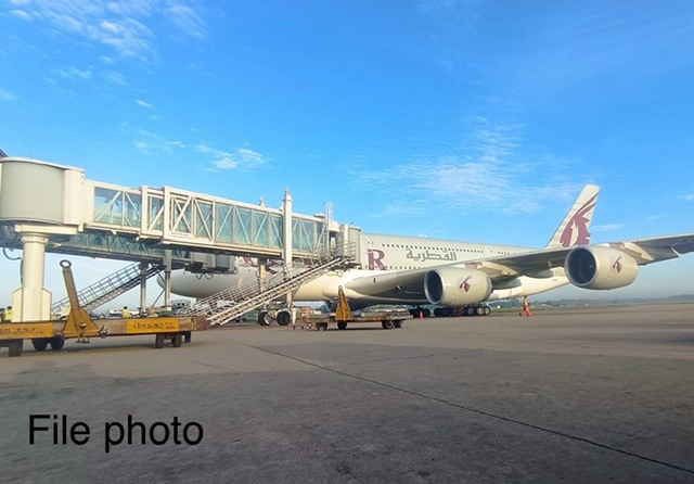 Qatar Airways flight subjected to security inspection at BIA after hoax threat