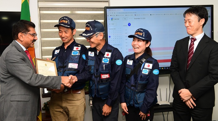 Japanese medical team leaves Sri Lanka after humanitarian mission