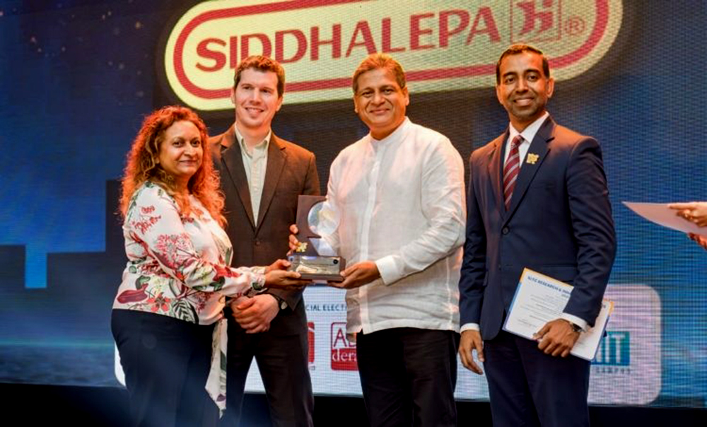 Siddhalepa Honoured for Research Excellence at SLTC Research & Innovation Awards 2025