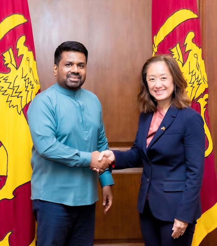 President meets outgoing US Ambassador Julie Chung