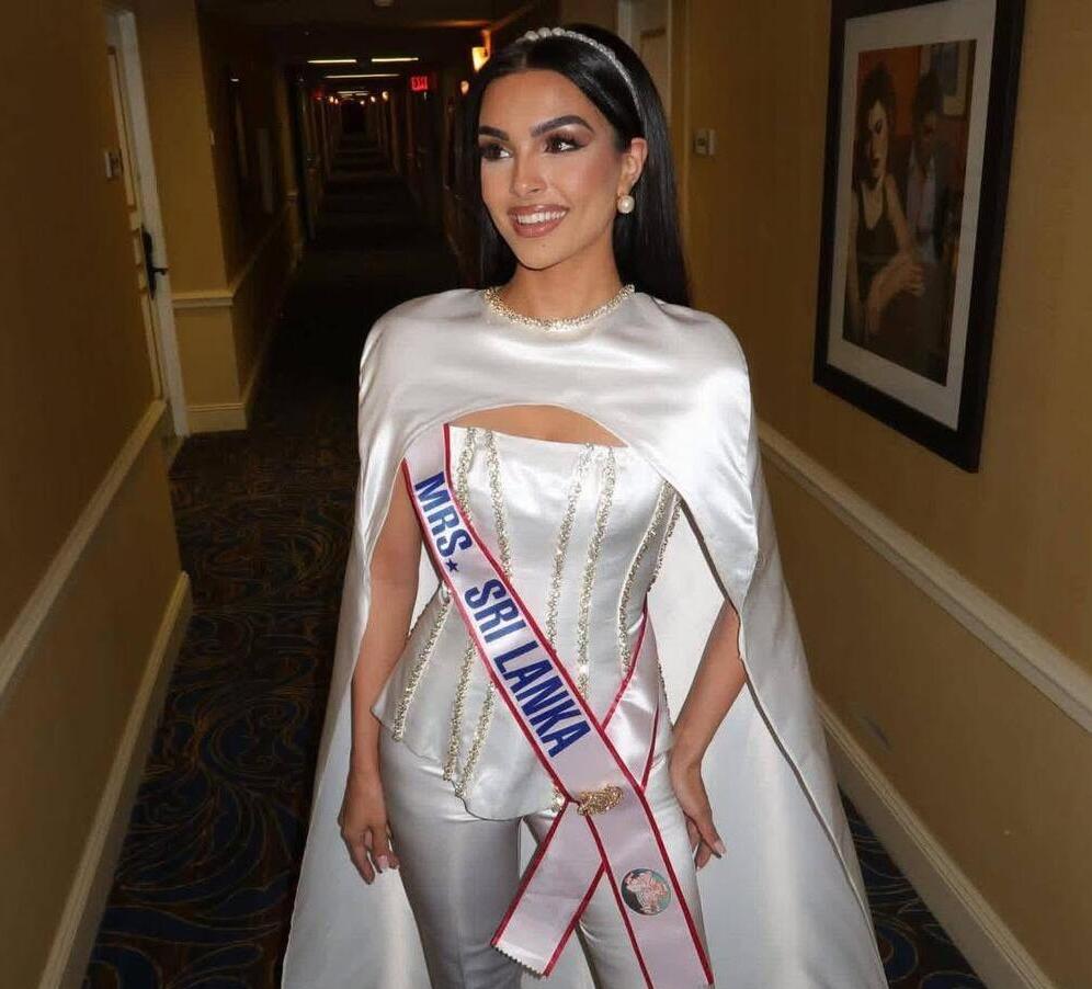 Sabina Yousaf 2nd Runner-Up at Mrs. World