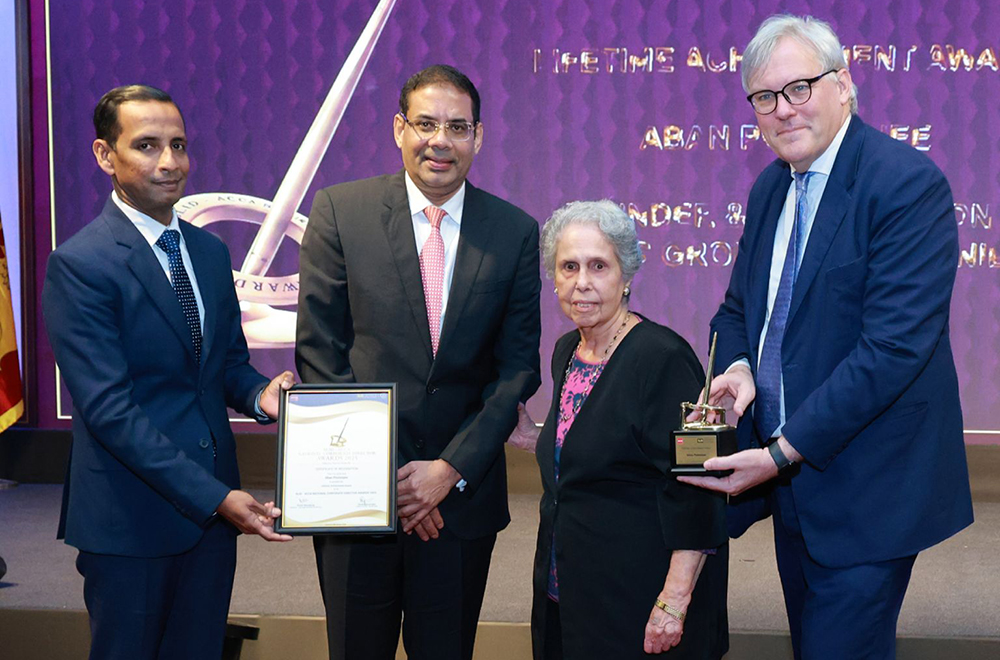 Mrs. Aban Pestonjee Honoured with Lifetime Achievement Award for Transformational Leadership