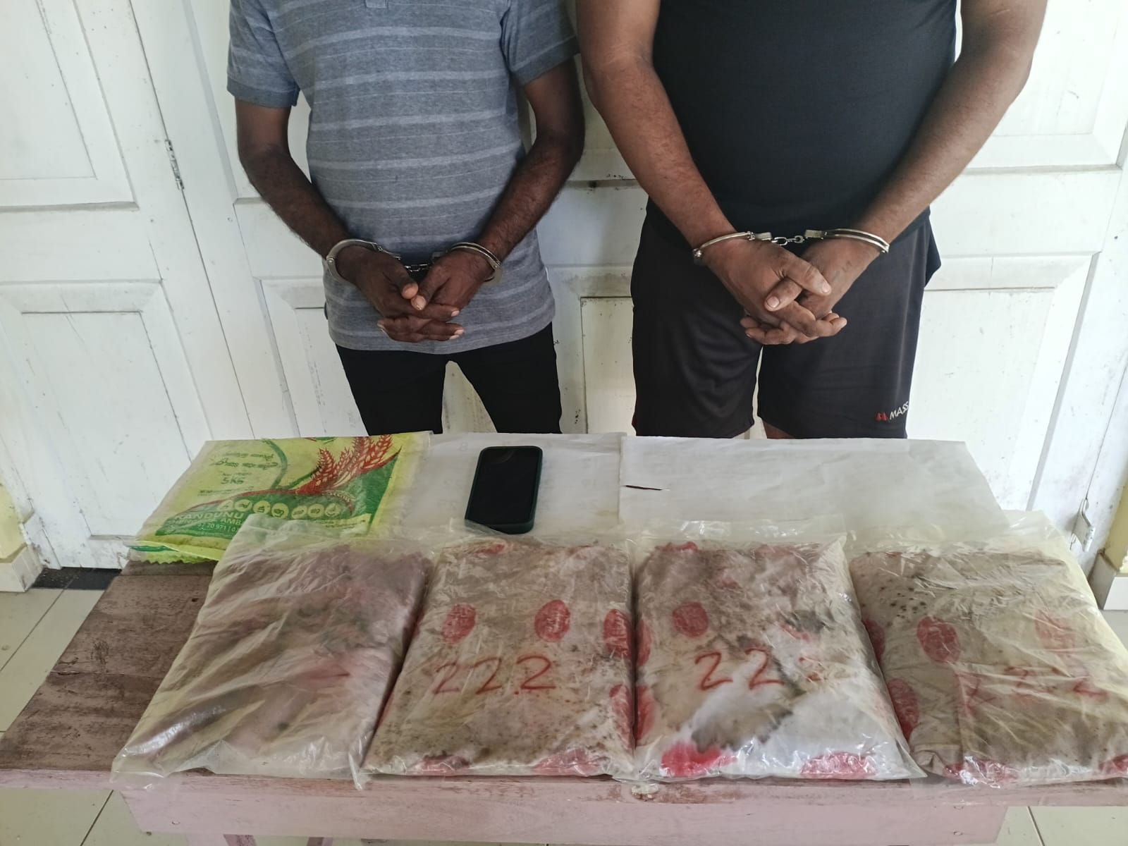 Two Arrested with Over 5 Kilograms of Heroin in Bentota