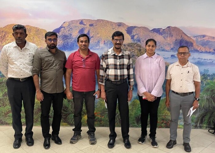 JVP delegation in India for official visit