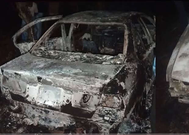 Burning car linked to lawyer’s killing found in Galle