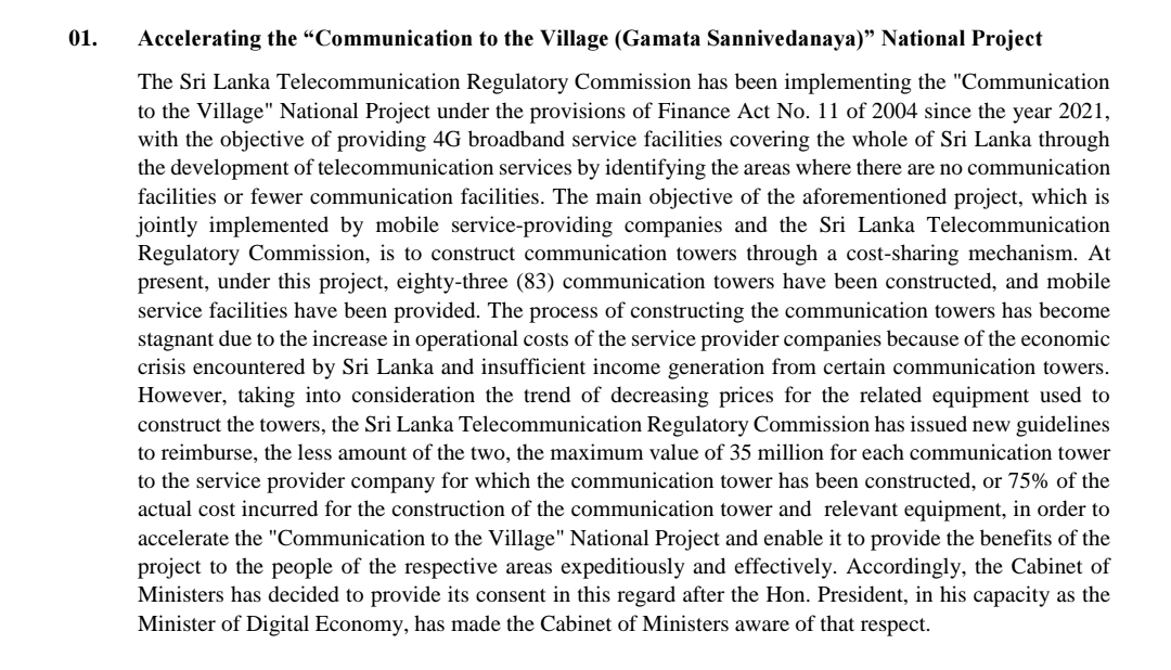 New guidelines approved to revive stalled 4G expansion drive