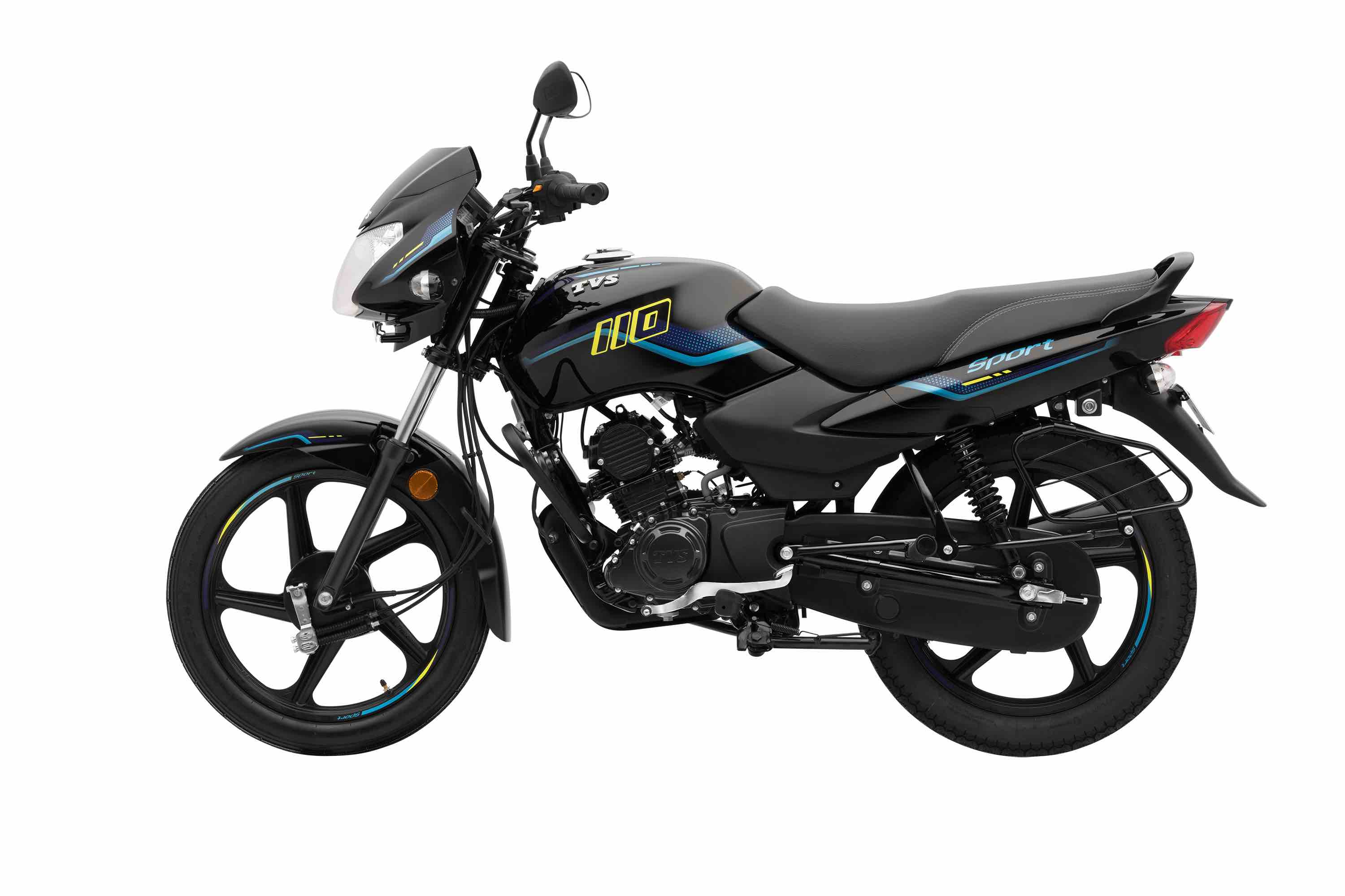 TVS SPORT BALCK NEON