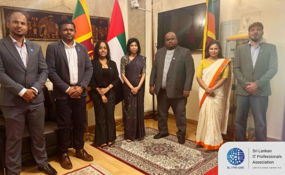 SLITPA-UAE Leadership Holds Strategic Meeting with Sri Lankan Ambassador in Abu Dhabi