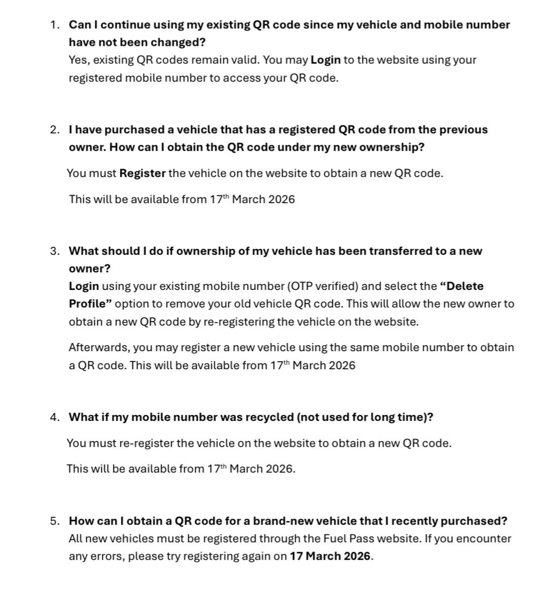 Struggling with Fuel QR? Here are 18 FAQs you need to know