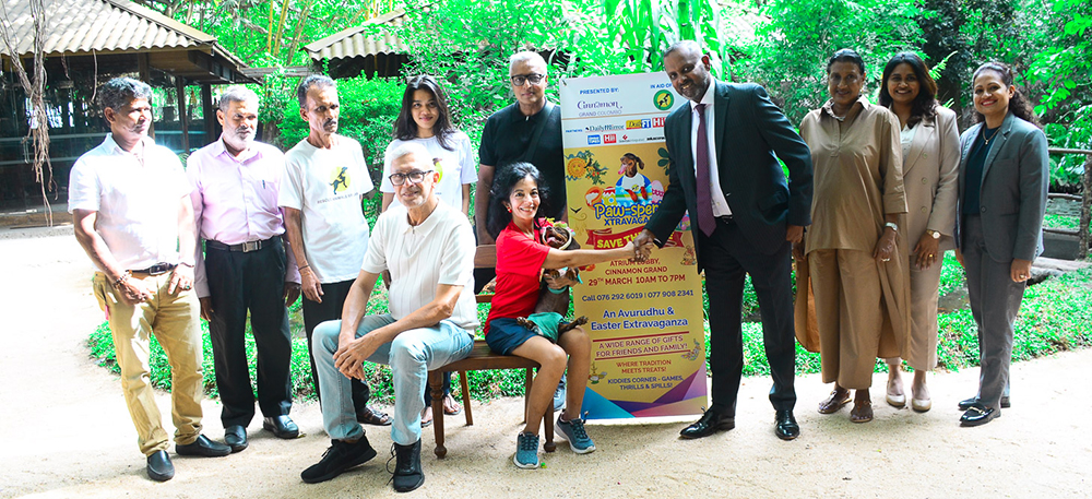 Jax the RAS Mascot at the Cinnamon Grand , preparing for the Big day. Also pictured are the RAS Team and the Cinnamon Grand Team, while Nazoomi Azhar – General Manager Cinnamon Grand and Anusha David – Co Founder & Trustee RAS cement their bond. Also pictured is the Co Founder of the ABC School – Ayoma Fernando