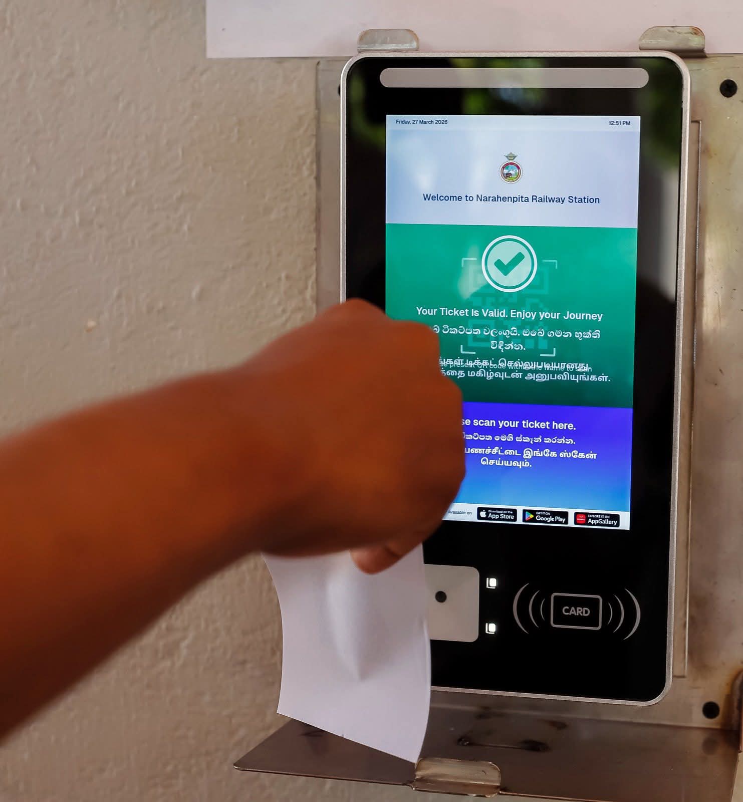 Sri Lanka Railways to launch smart ticketing pilot in April