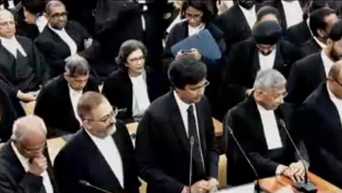 BASL President Rajeev Amarasuriya addresses Indian Supreme Court