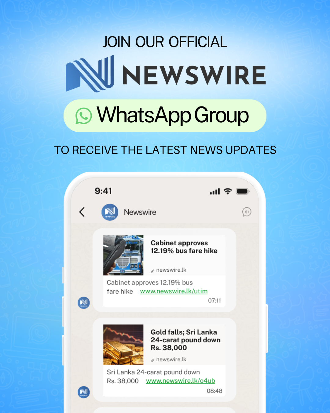 Join NewsWire’s WhatsApp Group for Fast, Reliable News Updates