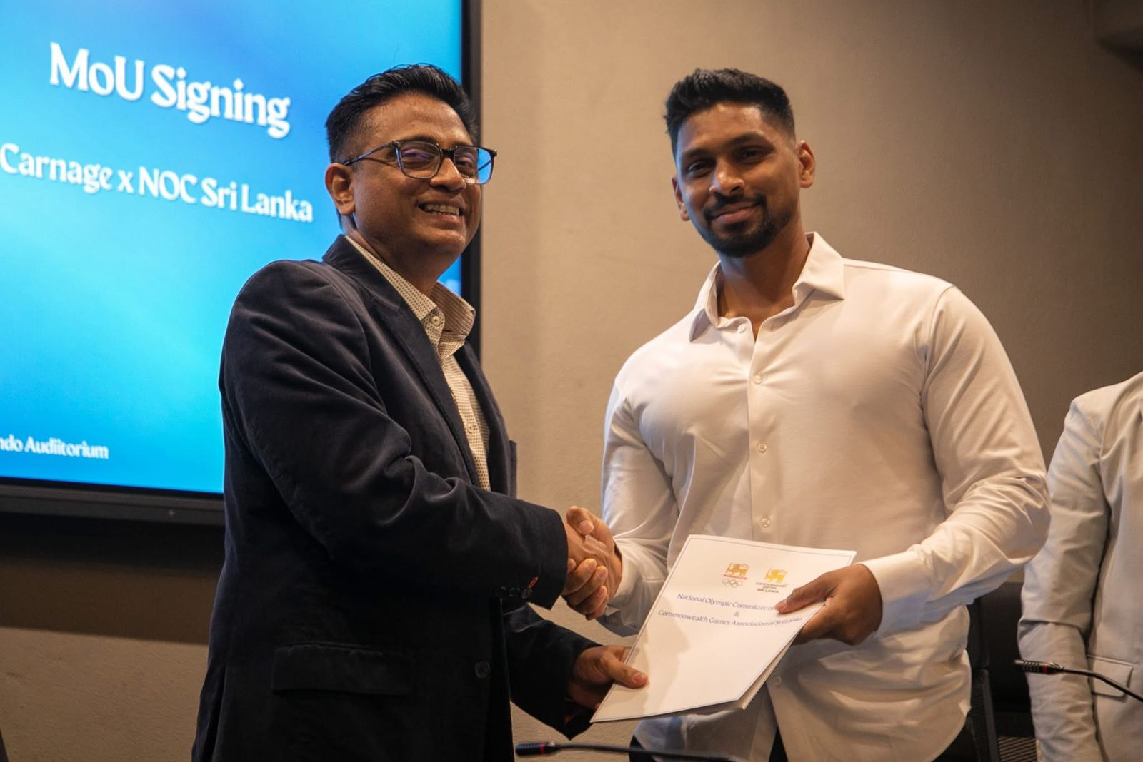 Carnage Partners with the National Olympic Committee of Sri Lanka to Support Next Generation of Athletes!