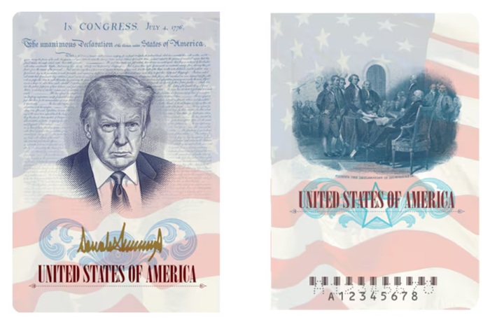 Image of Trump to be featured inside new passports to mark America’s 250th