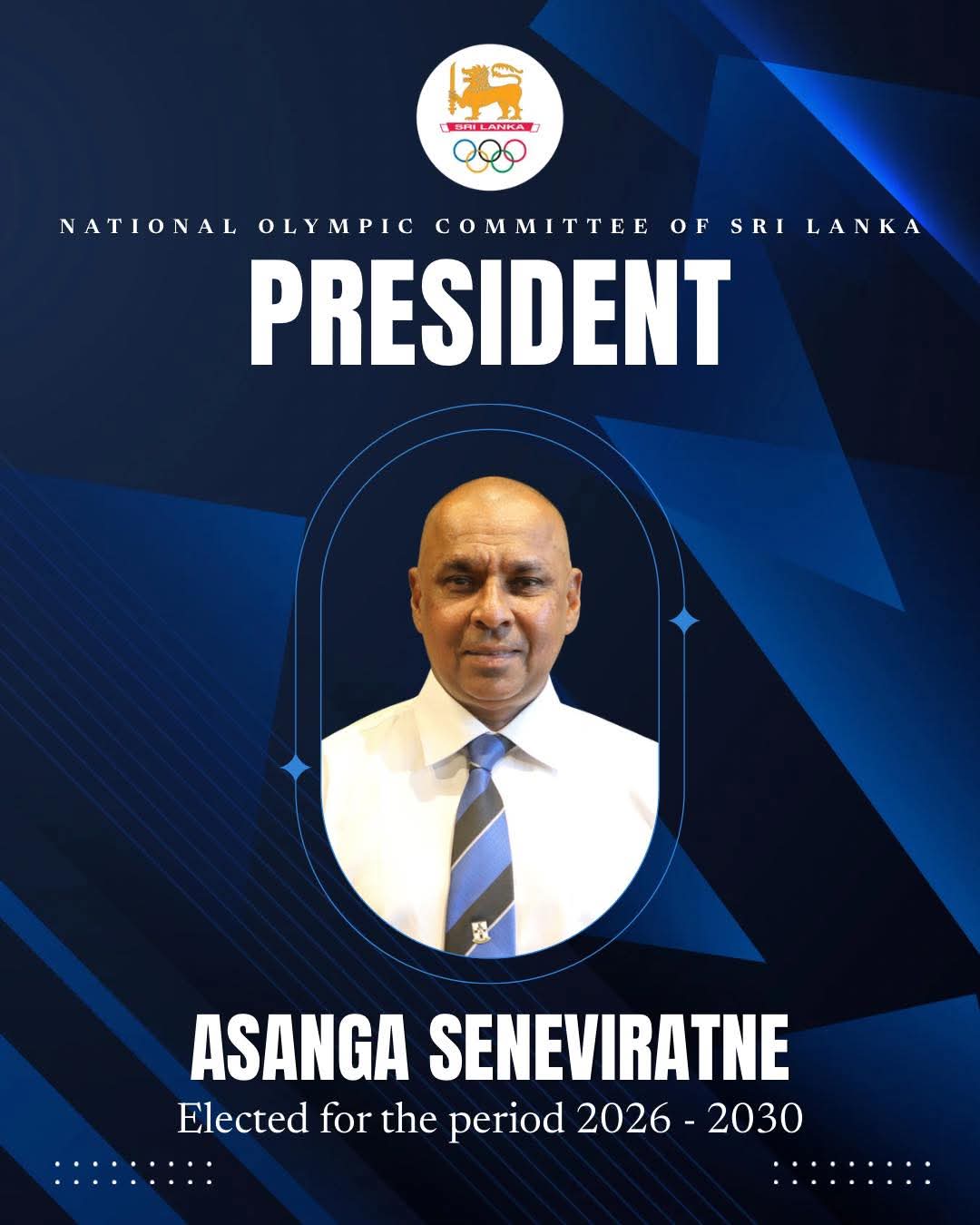 Asanga Seneviratne elected NOC President with majority vote